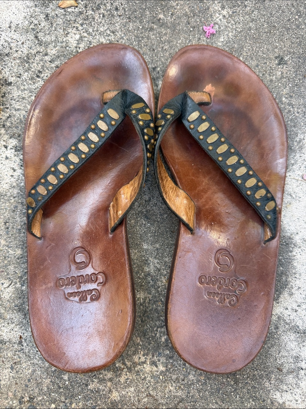 Calleen Cordero leather handcrafted flip flops 7